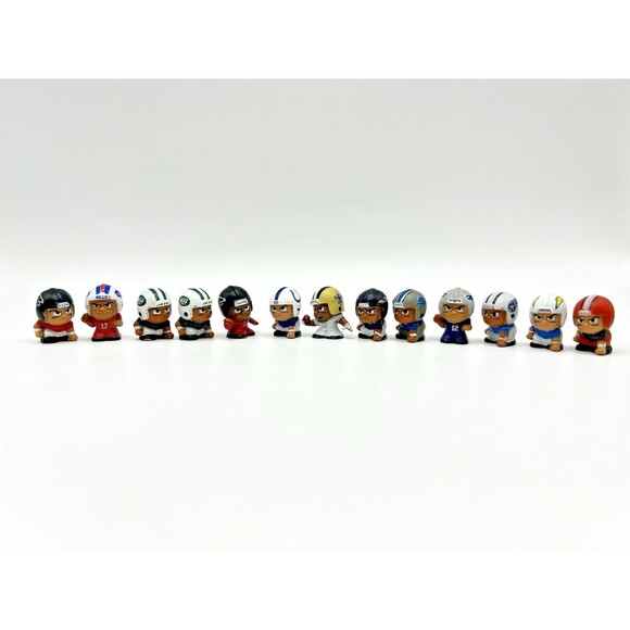 TeenyMates NFL Mini Football Figures Lot Of 13 Mixed Series Figures - Picture 1 of 15